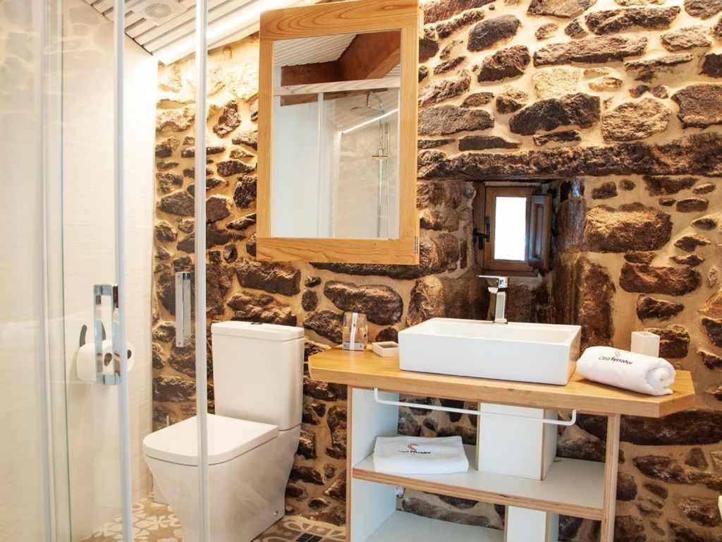 A Forxa Casa Ferrador Ribeira Sacra Lejlighed Sober Eksteriør billede